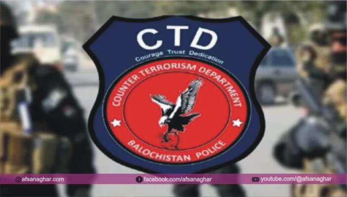 کوئٹہ میں سی ٹی ڈی کی کارروائی، کالعدم بی ایل اے کے 5 دہشتگرد جہنم واصل